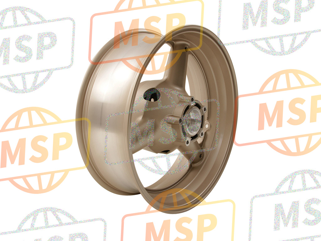 6411133E1035B, Wheel, Rear (17XMT6.00)  (Gold), Suzuki, 1