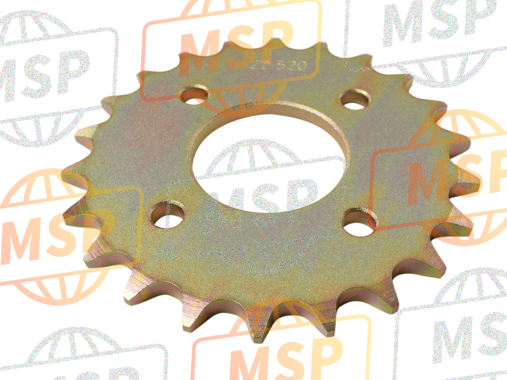 6451140B10, Sprocket, Rear (NT:22), Suzuki, 1