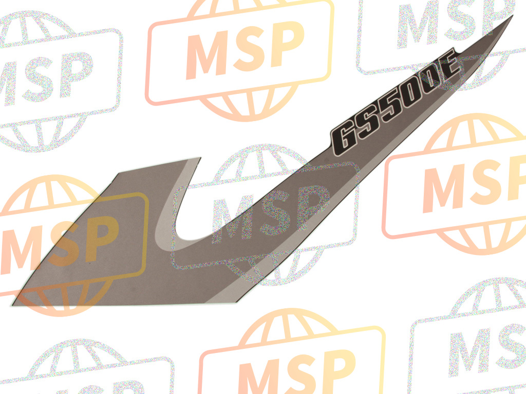 6814501D30J6A, Stickerset,Dksl, Suzuki, 1