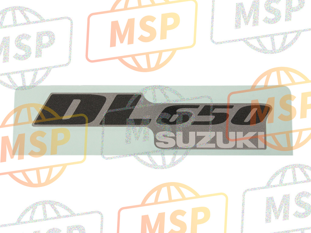 6816127G00DTK, Emblem, Seat Tail Cover, Suzuki, 1