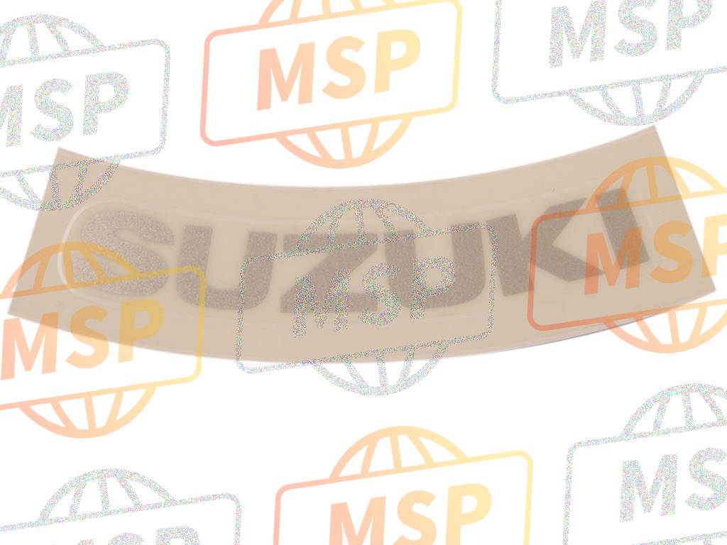 6828129G01YD8, Emblem,""Suzuki""(Silver), Suzuki, 1