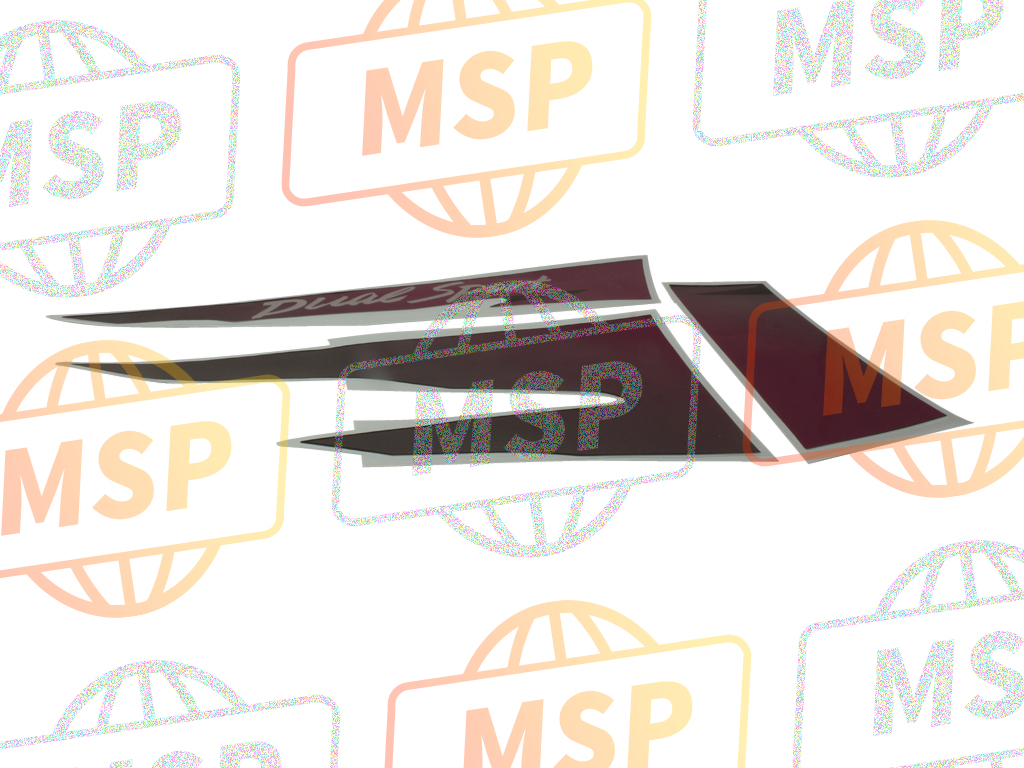 6868031D50F1L, Striping,Kuip, Suzuki, 1