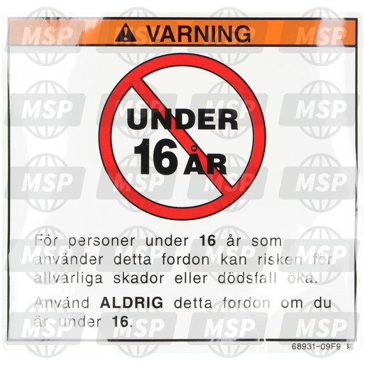 6893109F91, Label, Age 16 (Swedish), Suzuki, 1