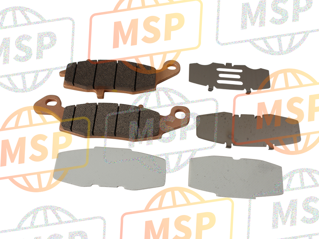 6910001870, Pad & Shim Set, Suzuki, 1