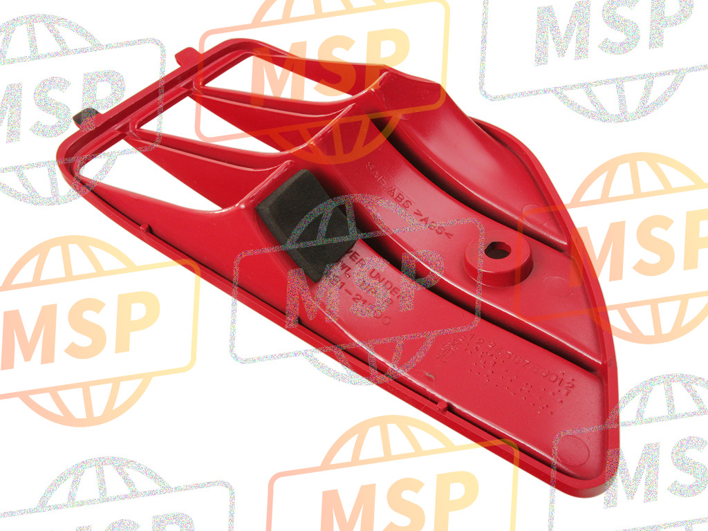 9443021E001TY, Cover, Under Cowl Upper  Rh (Red), Suzuki, 2