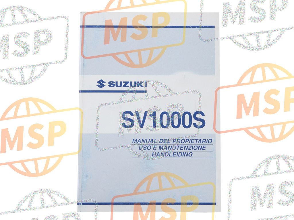 9901116G50SDE, Manuale, Suzuki, 1