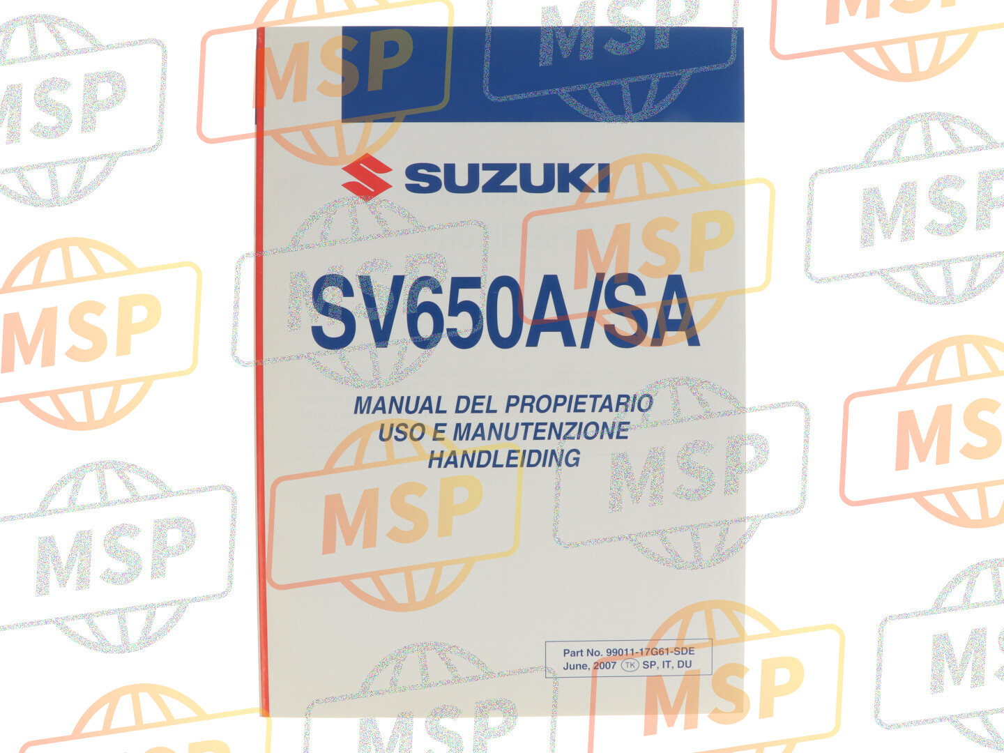 9901117G61SDE, Manual De Instrucciones, Suzuki, 1