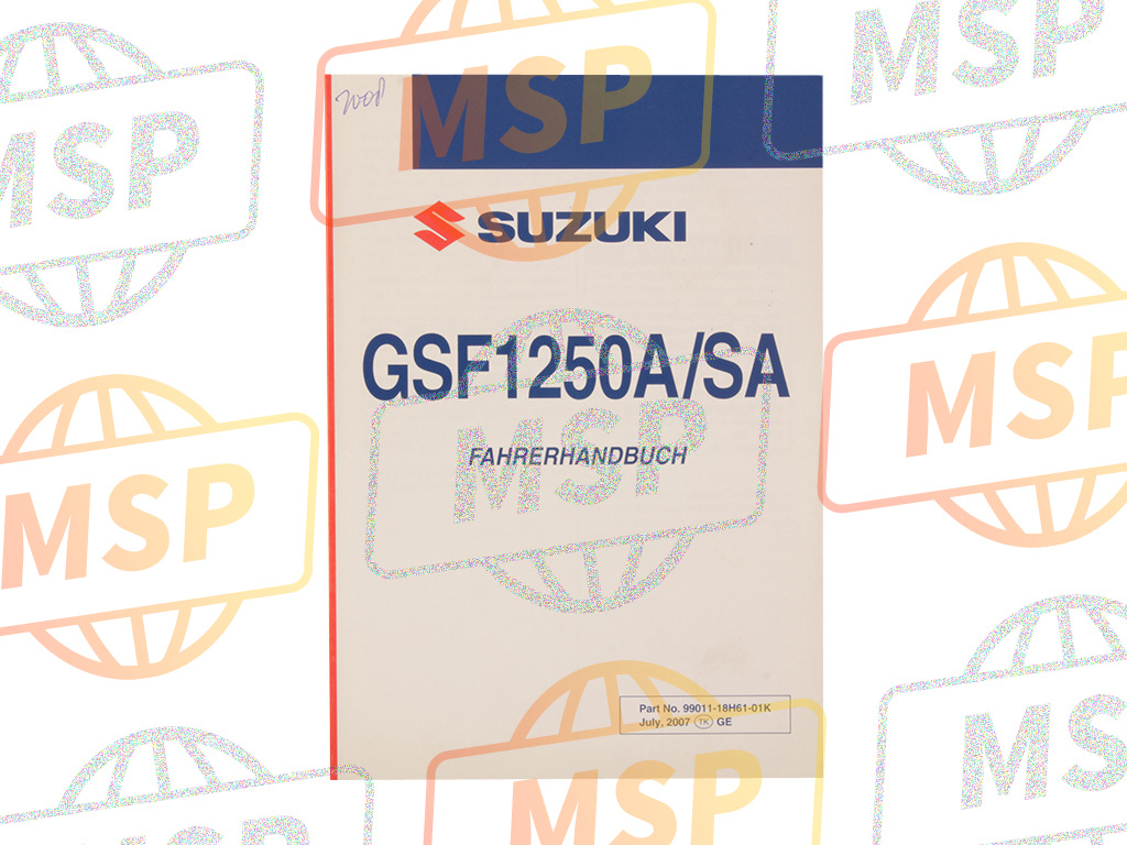 9901118H6101K, Manual De Instrucciones, Suzuki, 1