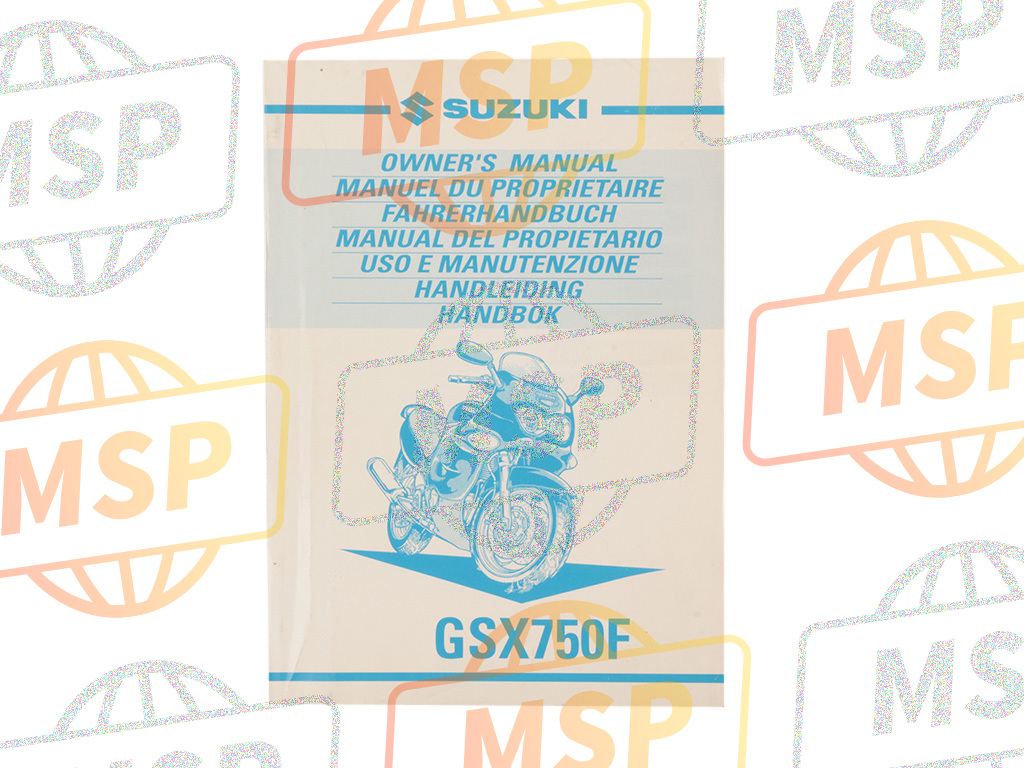 9901120C62042, Bedienungsanleitung GSX750F/Y, Suzuki, 1