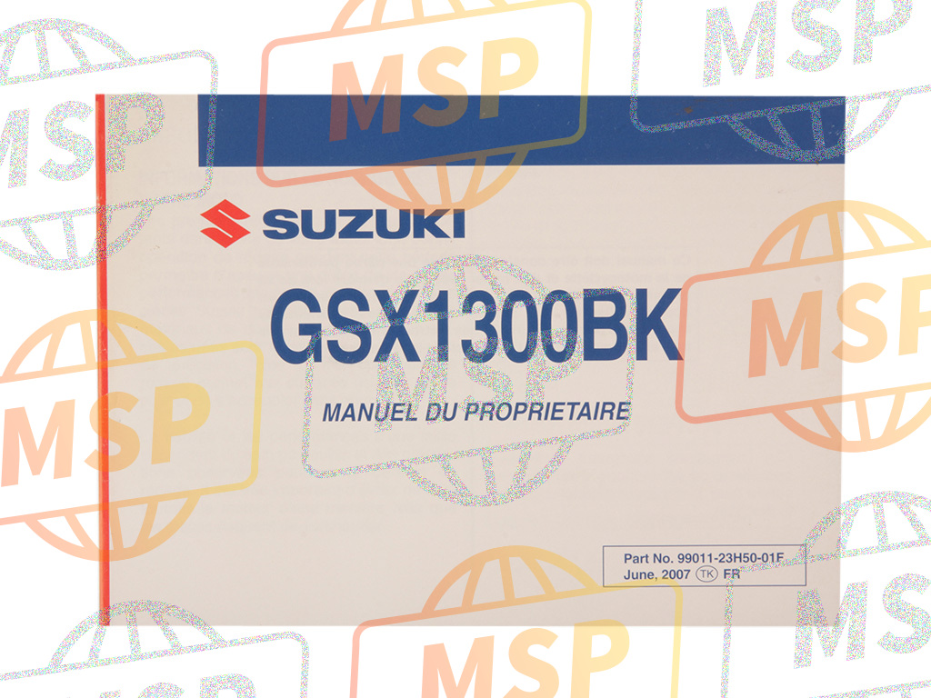 9901123H5001F, I.B. GSX1300B, Suzuki, 1