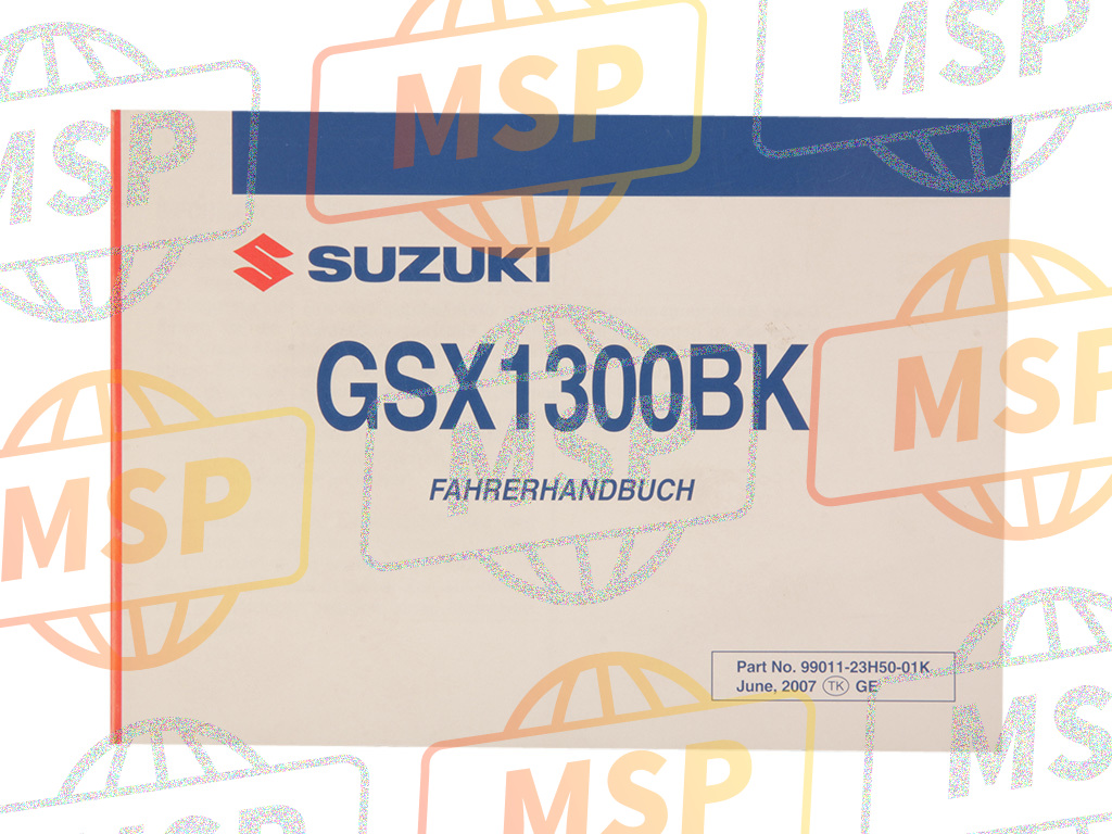 9901123H5001K, I.B. GSX1300B, Suzuki, 1