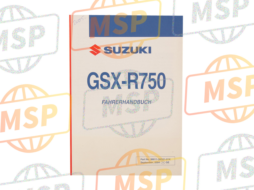 9901130G5101K, Manuel Entretien, Suzuki, 1