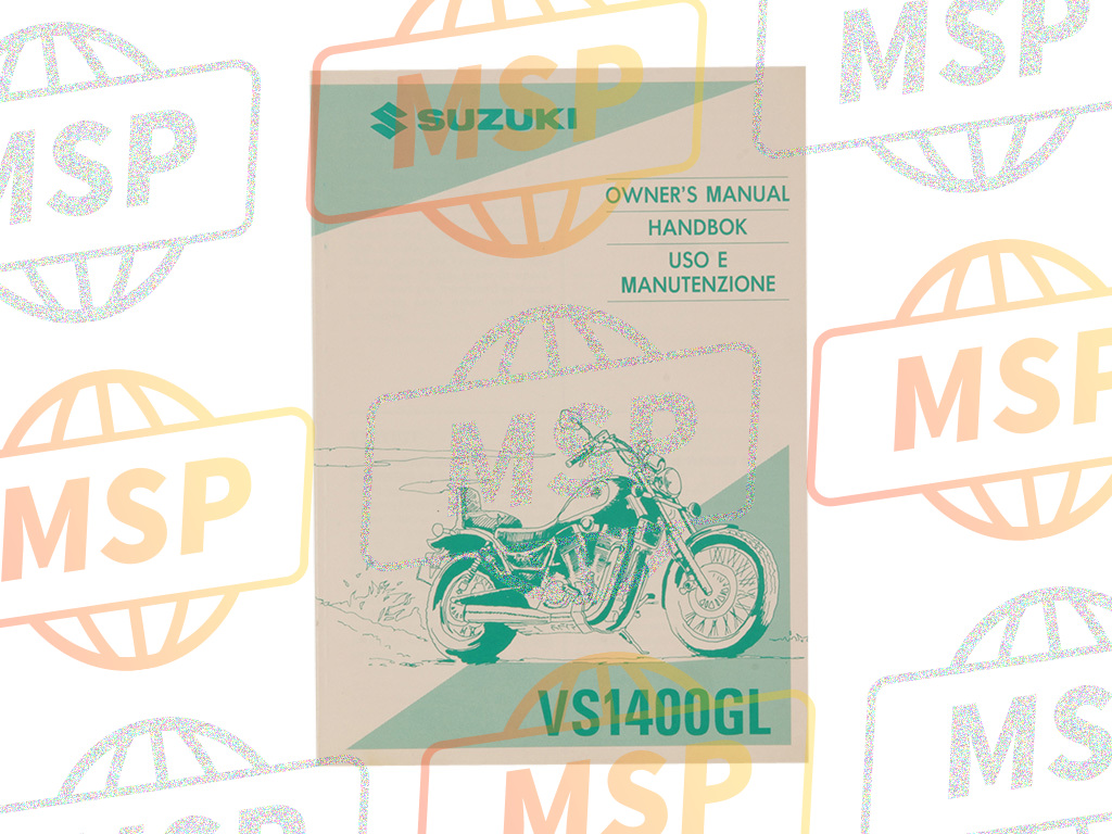 9901138B63042, Bedienungsanleitung VS1400/Y, Suzuki, 1