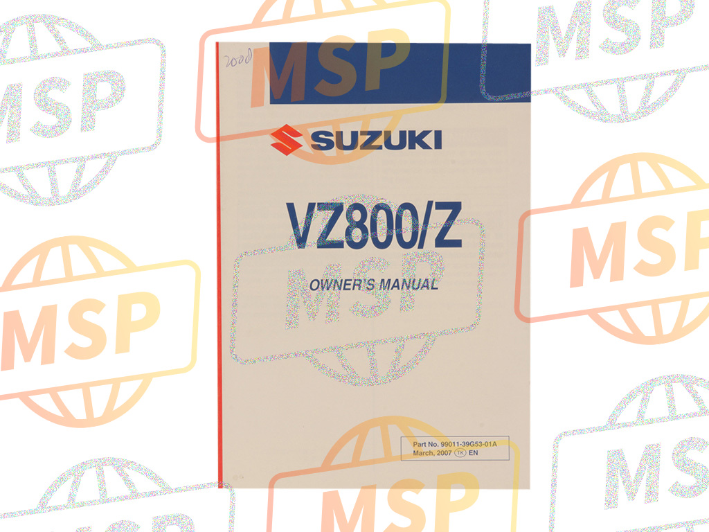 9901139G5301A, Manuale, Suzuki, 1