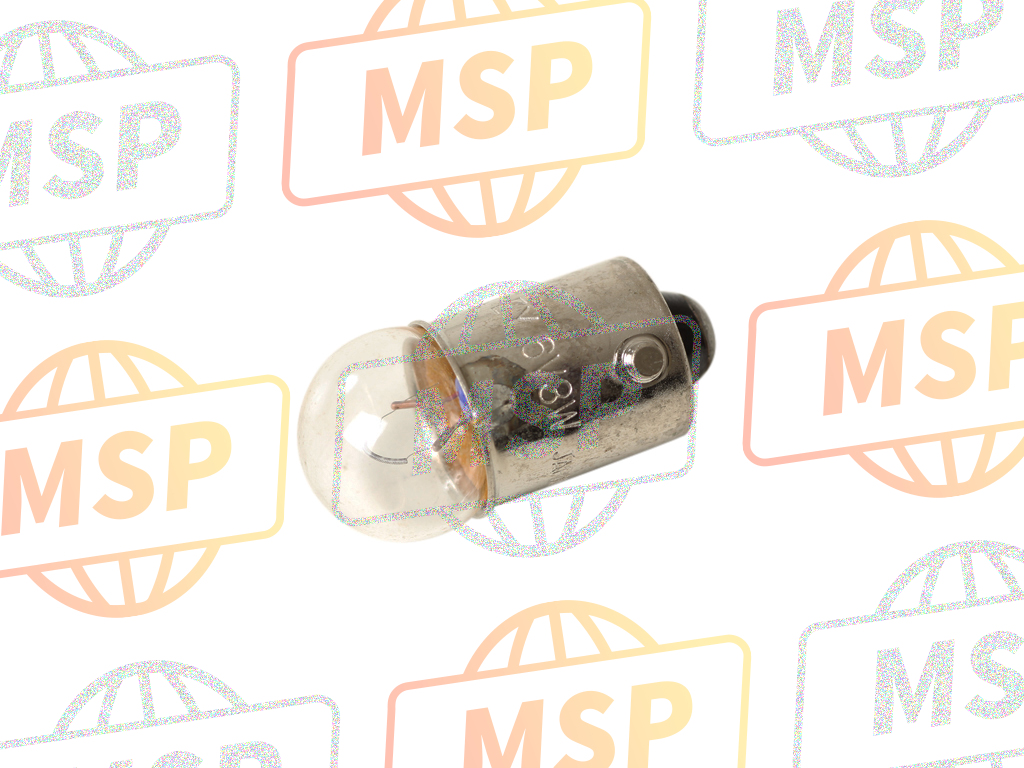 122835161000, Bulb (6V-3W), Yamaha, 1