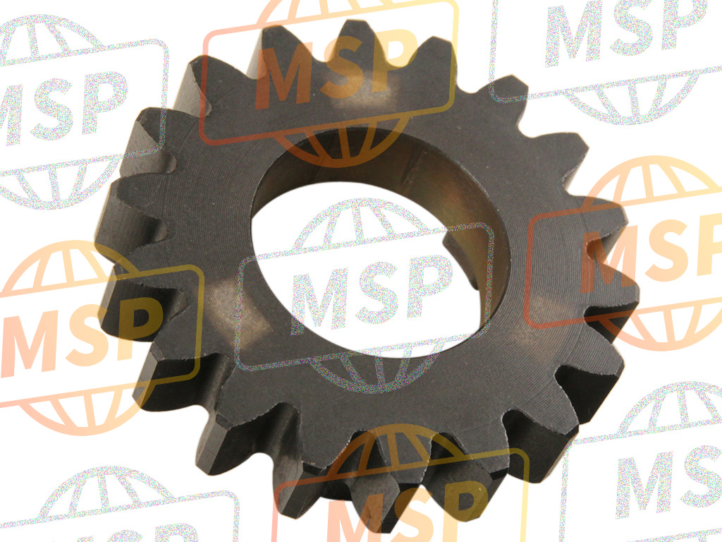 17D171411000, Gear, 4E Kegelwiel, Yamaha, 1