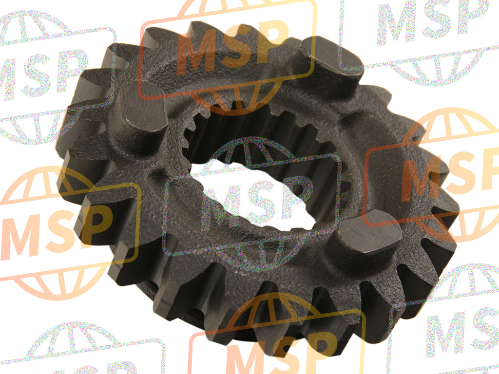 17D172411000, Gear, 4TH Wheel, Yamaha, 2