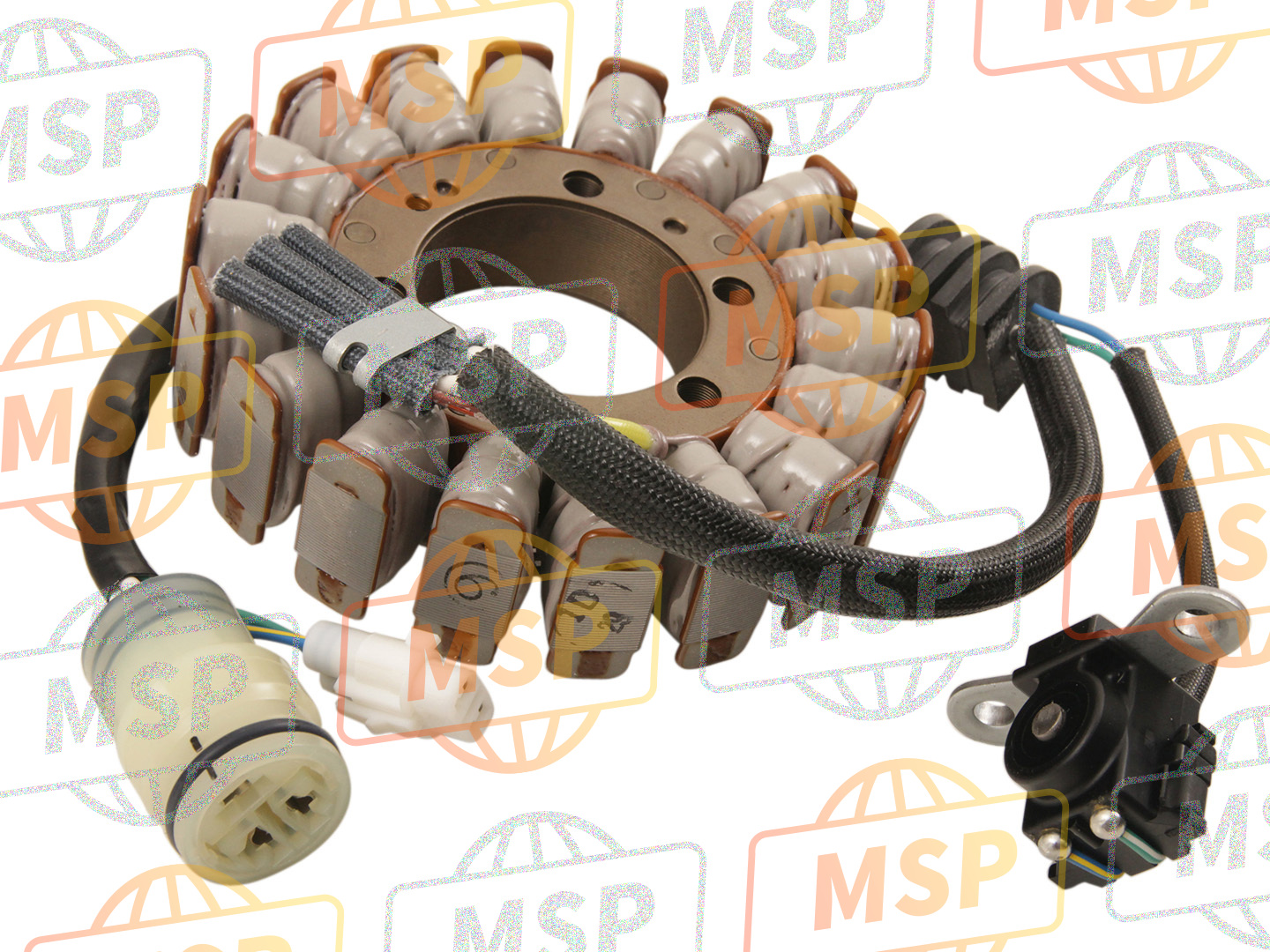 1S3814100000, Stator Kompl., Yamaha, 1