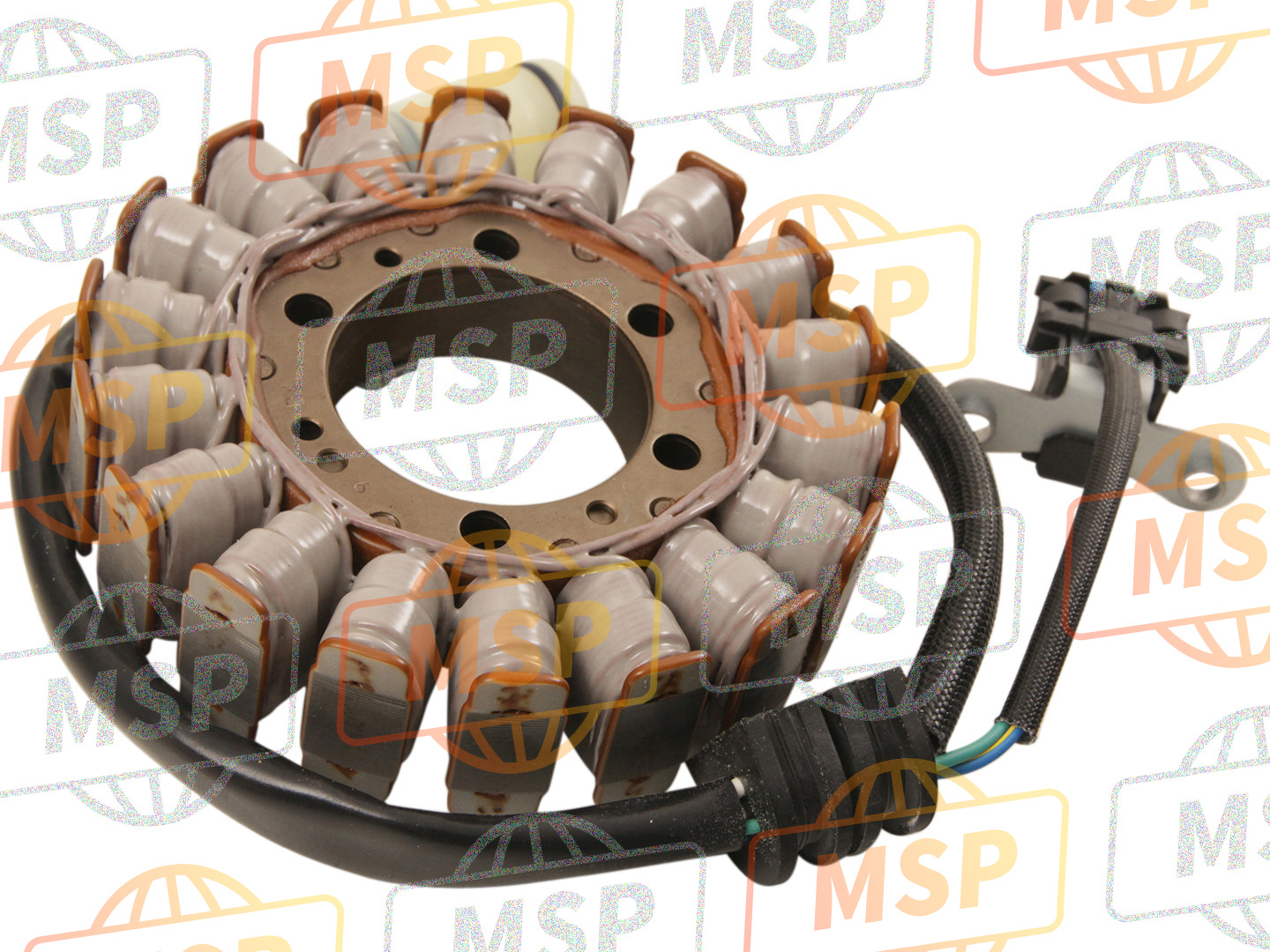 1S3814100000, Stator Complet, Yamaha, 2