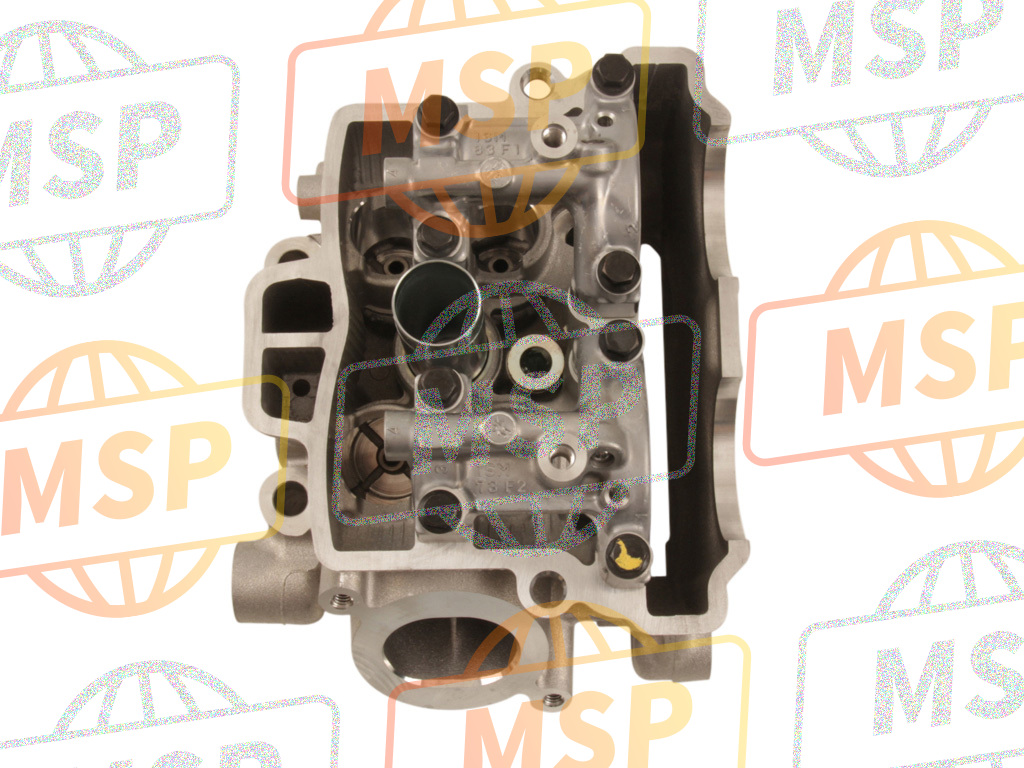 1SM111010900, Cylinder Head Assy, Yamaha, 4