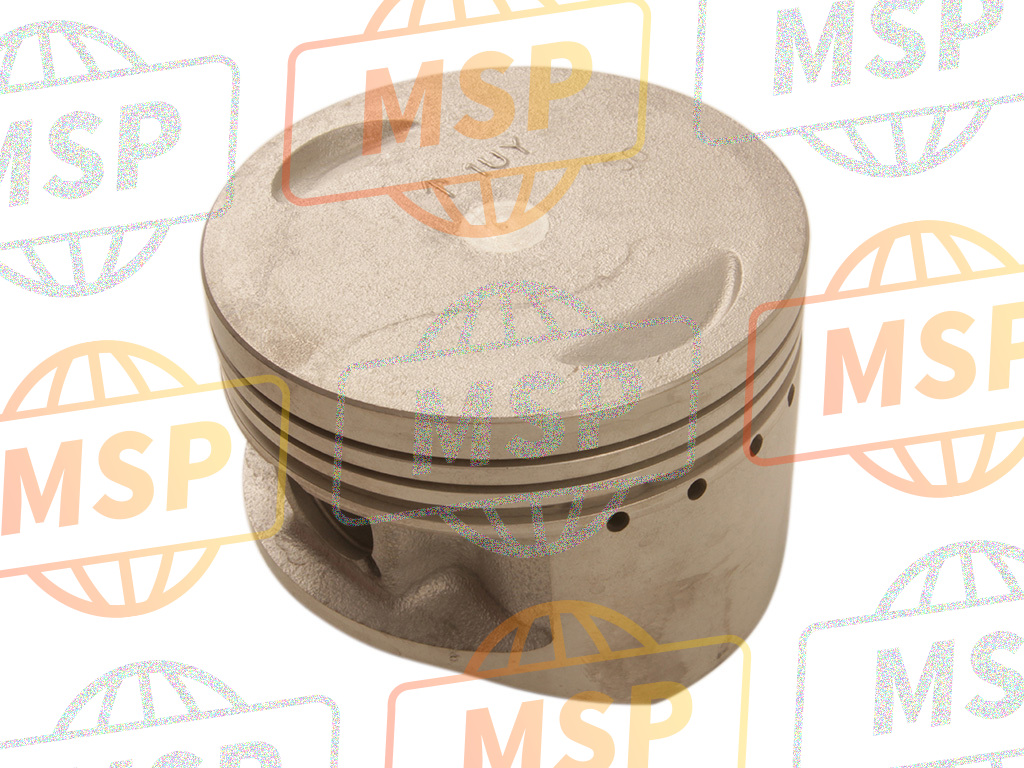 1UY116360100, Piston (0.50mm O/s), Yamaha, 4