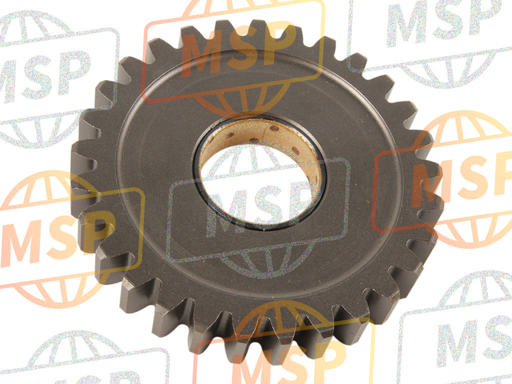 2GU172210000, Gear, 2E Wiel, Yamaha, 1