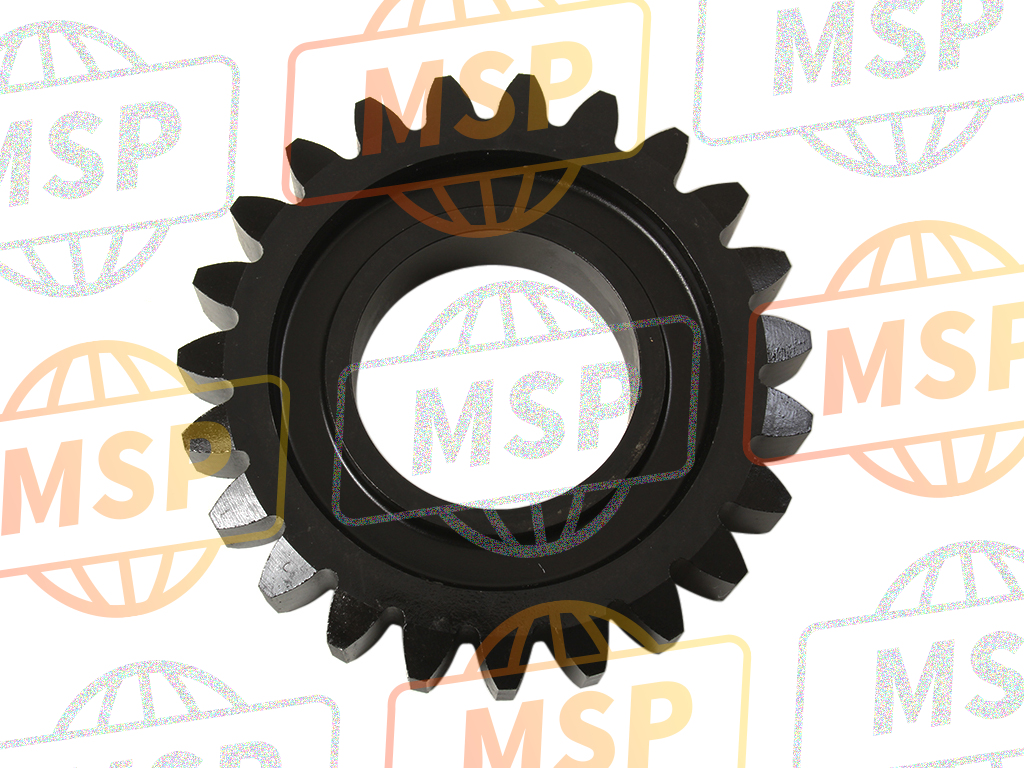 2S2172210000, Gear, 2E Wiel, Yamaha, 2