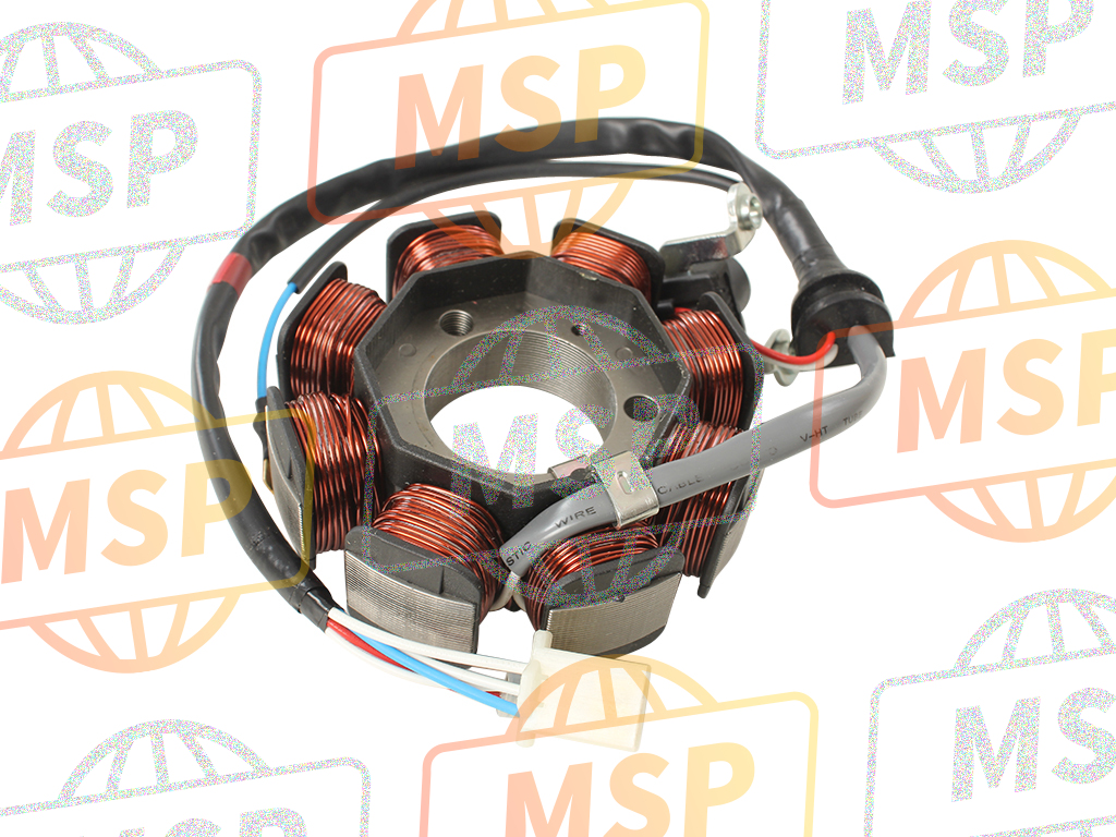 3D9H14100100, Stator Complet, Yamaha, 1