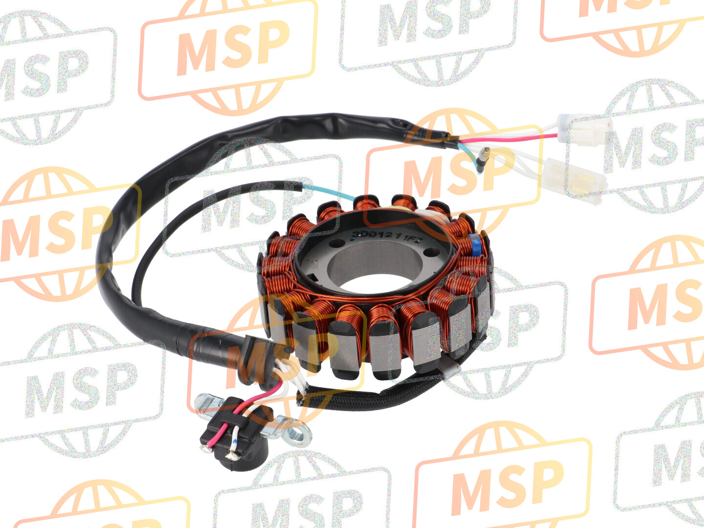 3D9H14101200, Stator Kompl., Yamaha, 2