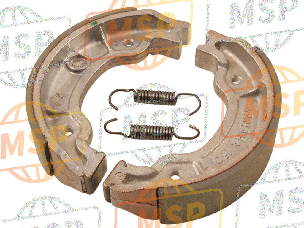 3KGW253E0000, Brake Shoe Kit, Yamaha, 2