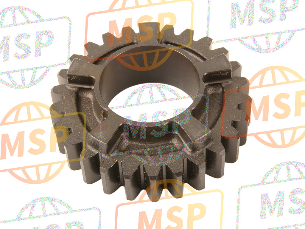 3P6171410000, Gear, 4TH Pinion, Yamaha, 1