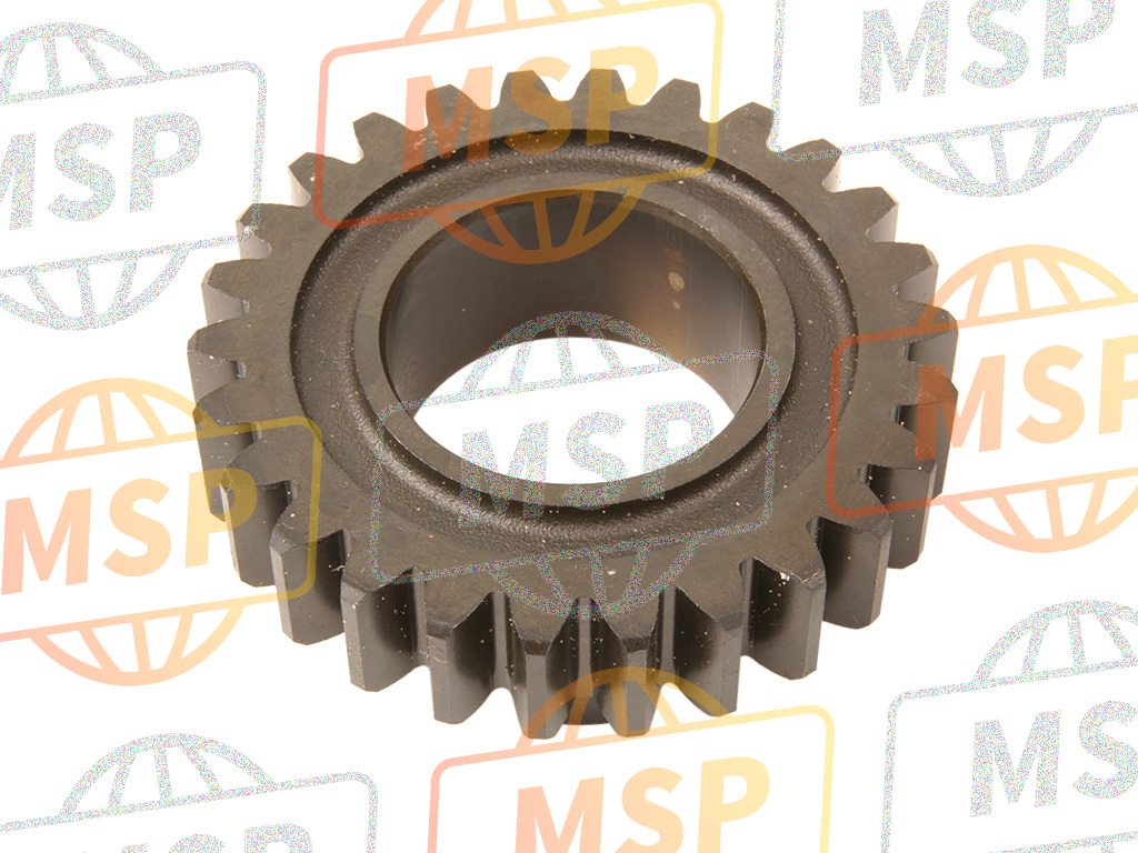 3P6171410000, Gear, 4TH Pinion, Yamaha, 2