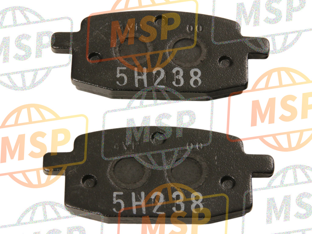 3XGW00450900, Brake Pad Kit, Yamaha, 2