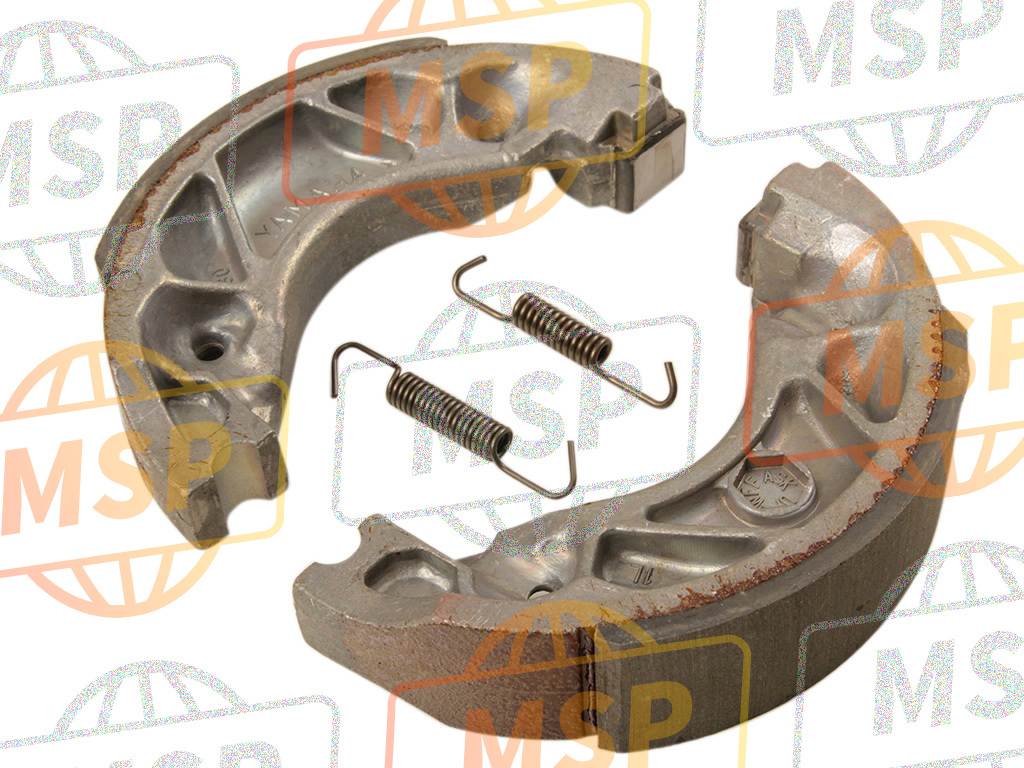 4ATW253E0100, Brake Shoe Kit, Yamaha, 1