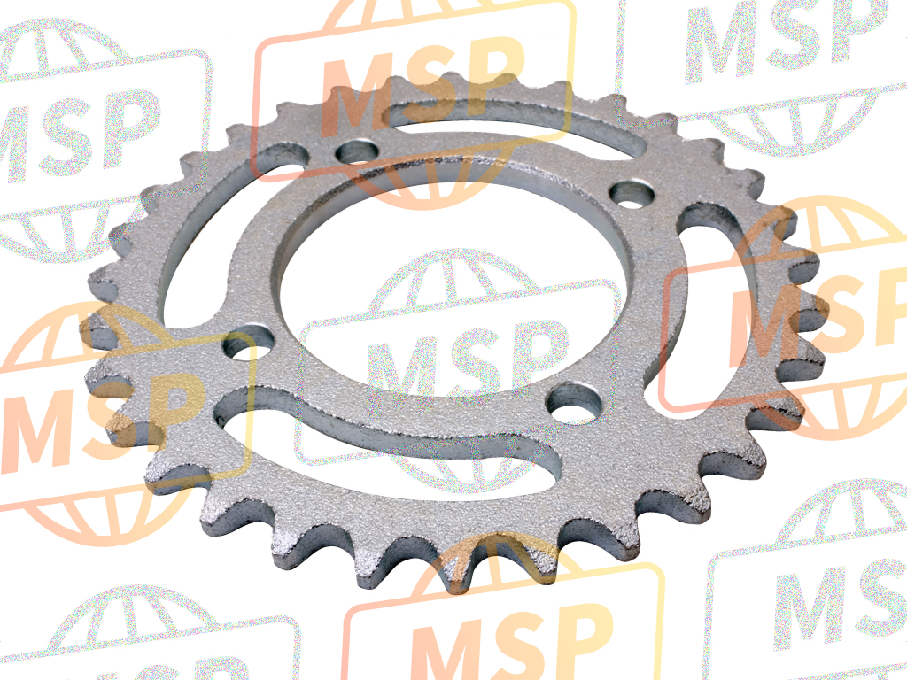 4BC254325000, Sprocket, Aangedreven (32T), Yamaha, 1