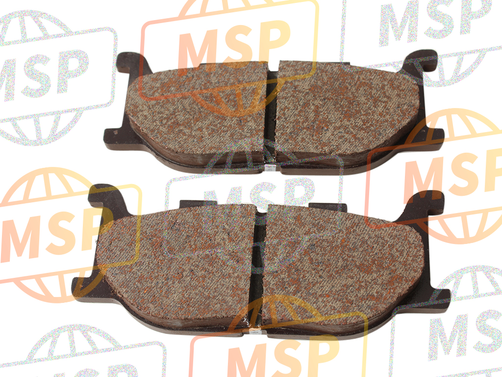 4HMW00450000, . Brake Pad Kit, Yamaha, 1