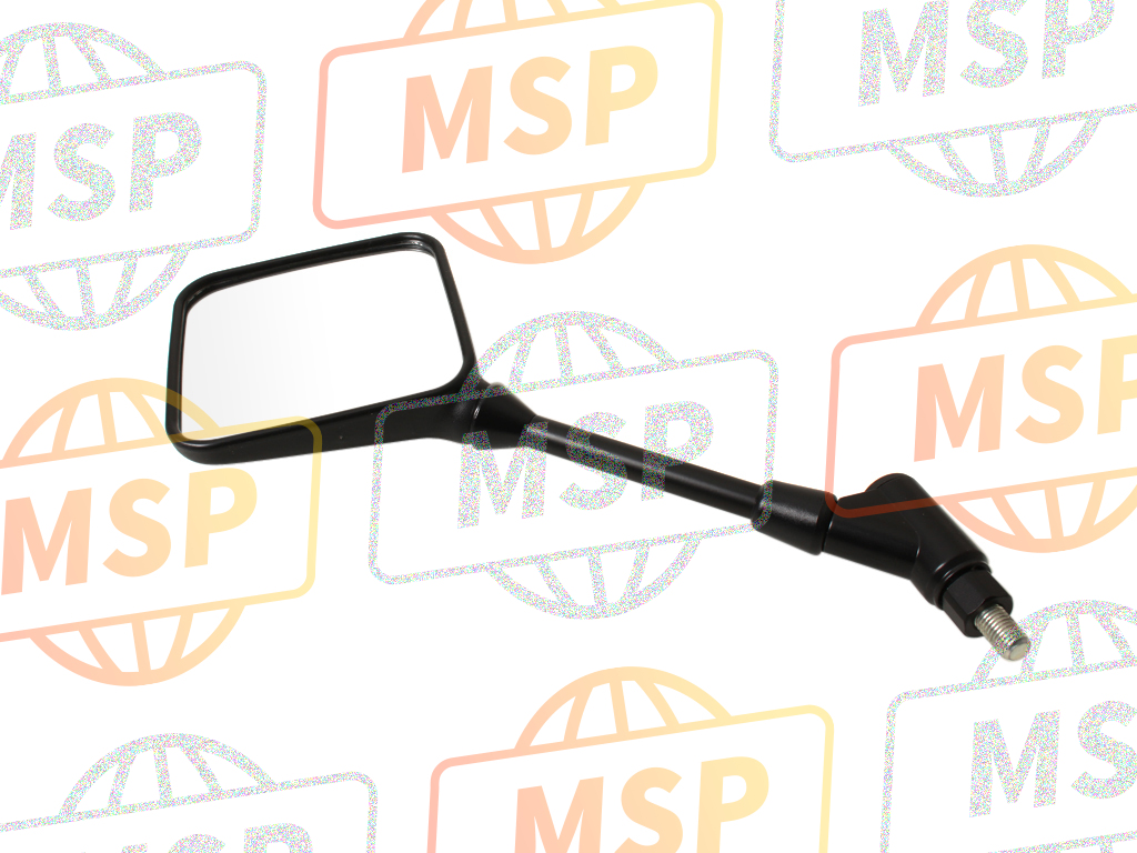 4KM262801200, Rear View Mirror Assembly (Left), Yamaha, 2
