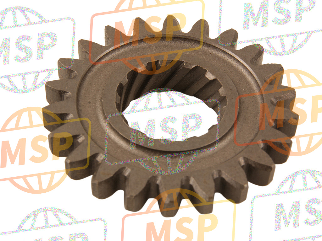 4L0156410000, Gear, Kick (22T), Yamaha, 2