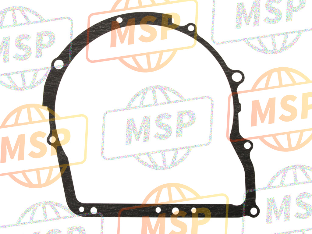 4NK154620000, Gasket, Crankcase Cover 3, Yamaha, 2