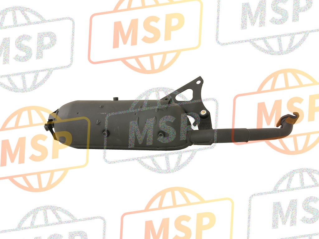 4VPE46104098, Exhaust Pipe Assy 1, Yamaha, 2