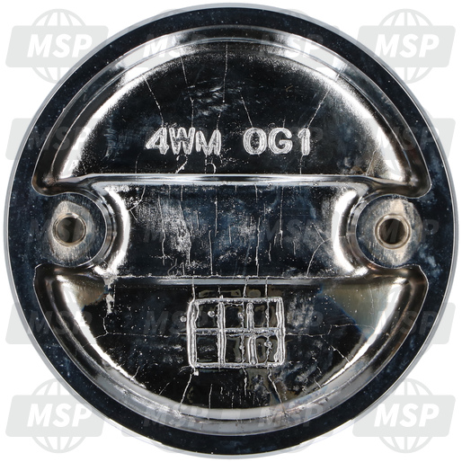 4WM154250000, Coperchio, Generatore 2, Yamaha, 2