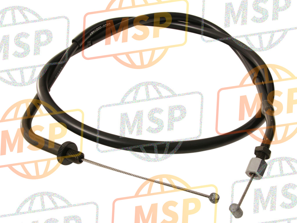 4WM263121100, Kabel, Gas 2, Yamaha, 1