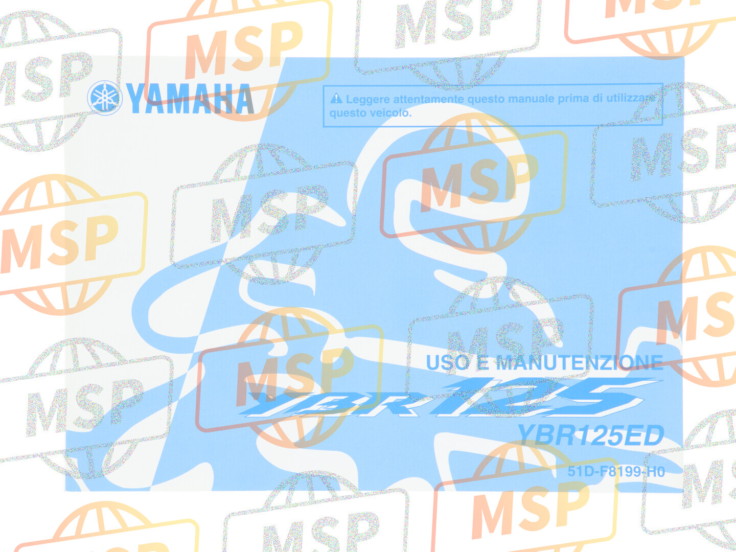 51DF8199H000, Om YBR125ED, Yamaha, 1