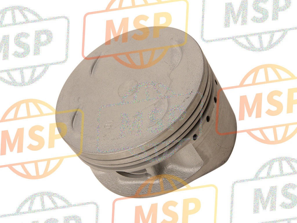 55V116380100, Piston (1.00mm O/s), Yamaha, 4