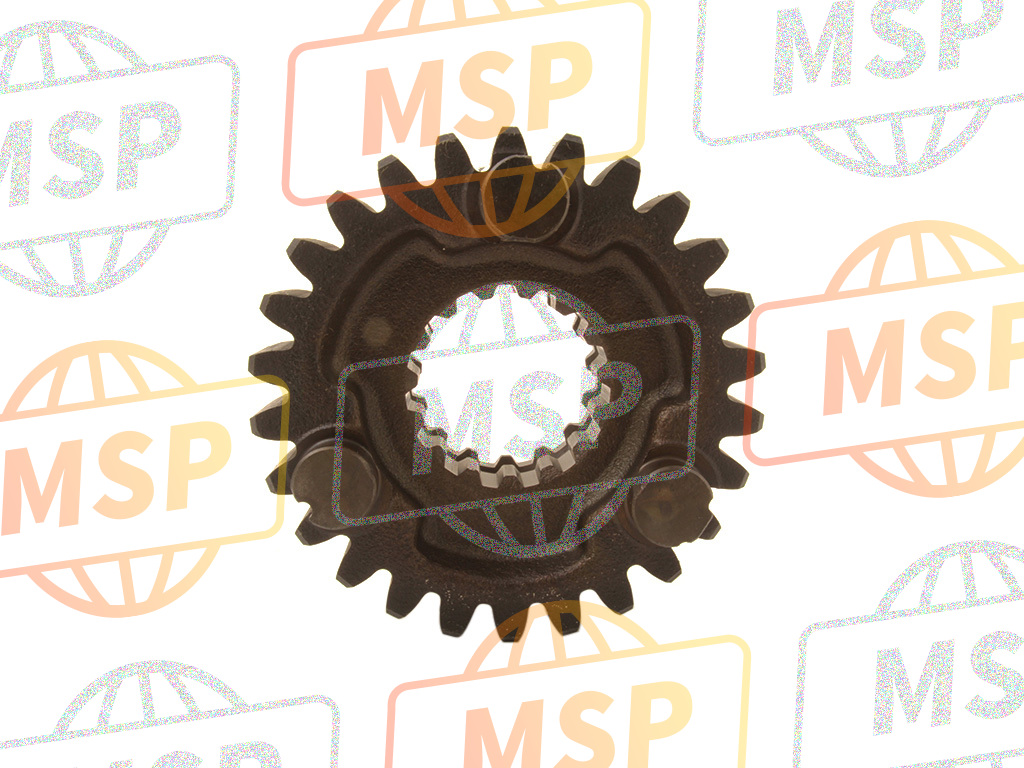 5EB172610000, Gear, 6E Wiel, Yamaha, 1