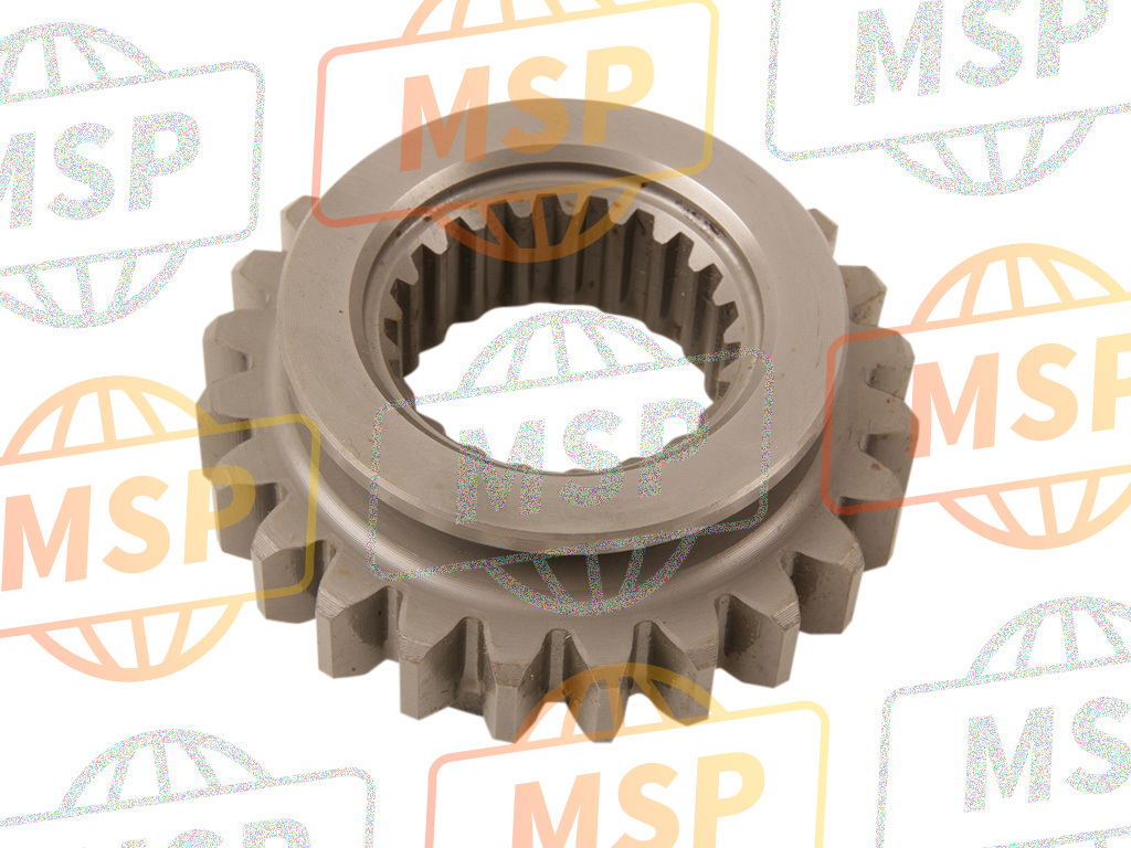 5JG172410000, Gear, 4TH Wheel, Yamaha, 1