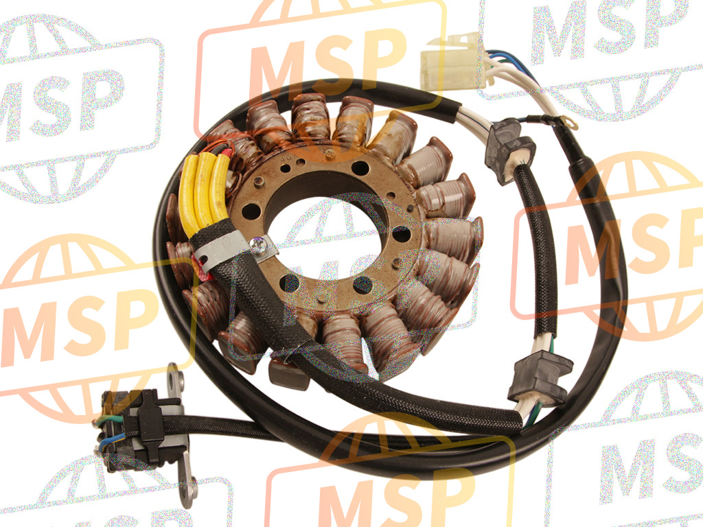 5JX814100000, Stator Complet, Yamaha, 2