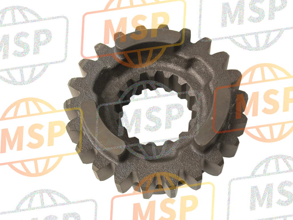 5LP172411000, Gear, 4E Wiel (22T), Yamaha, 2