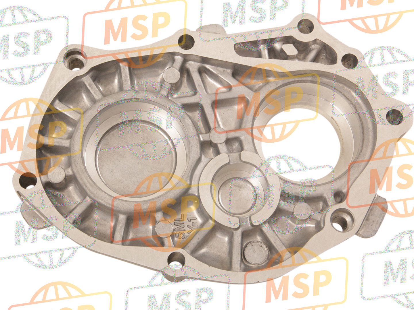 5MLE54210000, Cover, Crankcase 2, Yamaha, 2