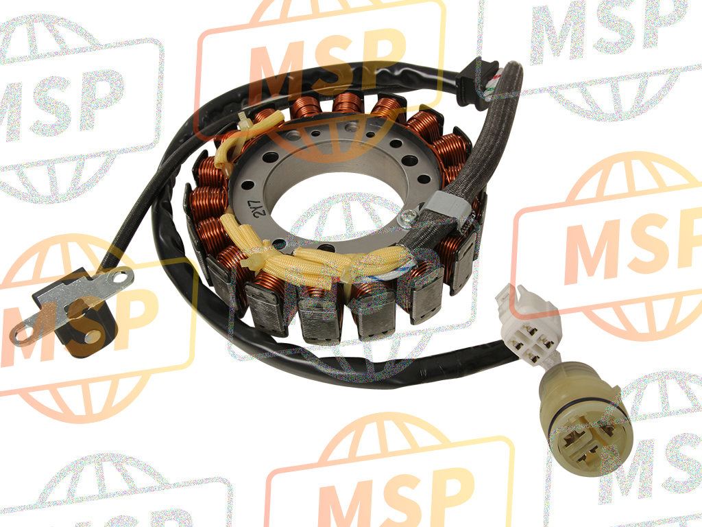 5NF814100000, Stator Kompl., Yamaha, 1